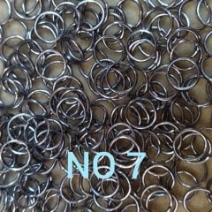 H-07 antrasit miyuki halkası 5 mm 5 gr