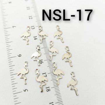 Nsl-17 Nikel  Kaplama Flamingo Sallantı
