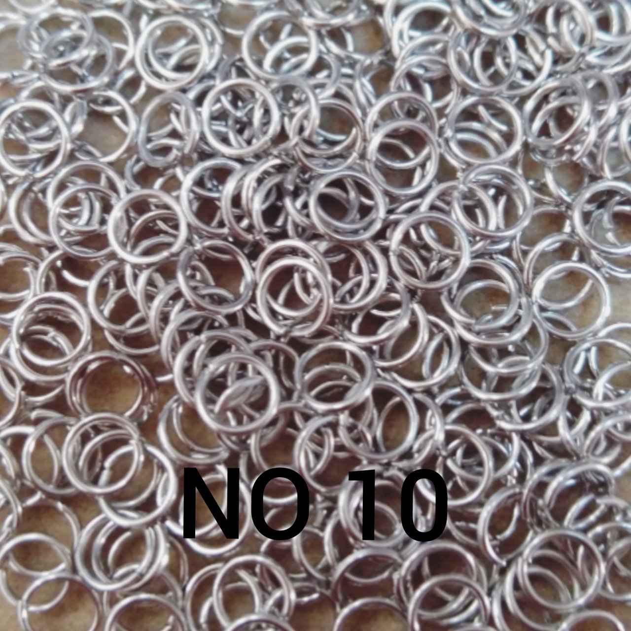 H-10 gümüş rengi  4 mm miyuki halka 5 gr