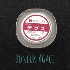 Miyuki 0.17 mm şeffaf misina