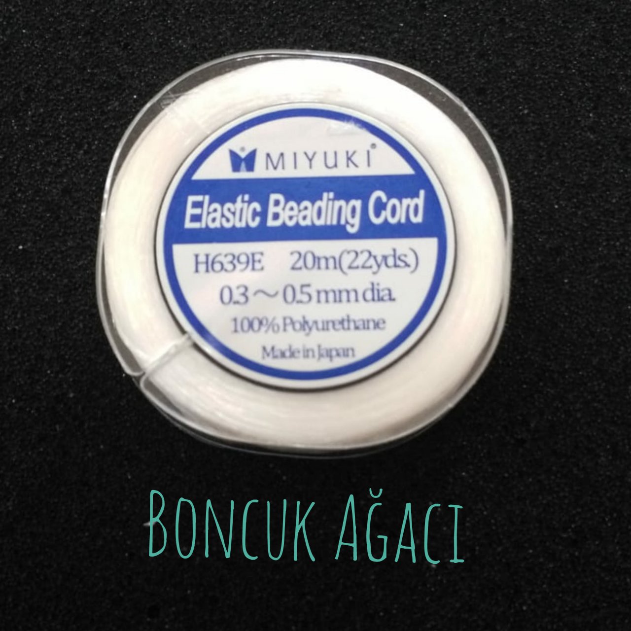 Miyuki Lastikli Boncuk İpi Ekstra İnce