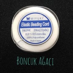 Miyuki Lastikli Boncuk İpi Ekstra İnce