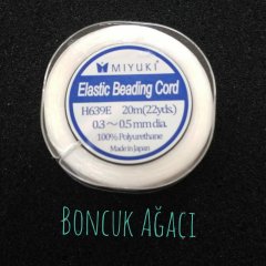 Miyuki Lastikli Boncuk İpi Ekstra İnce