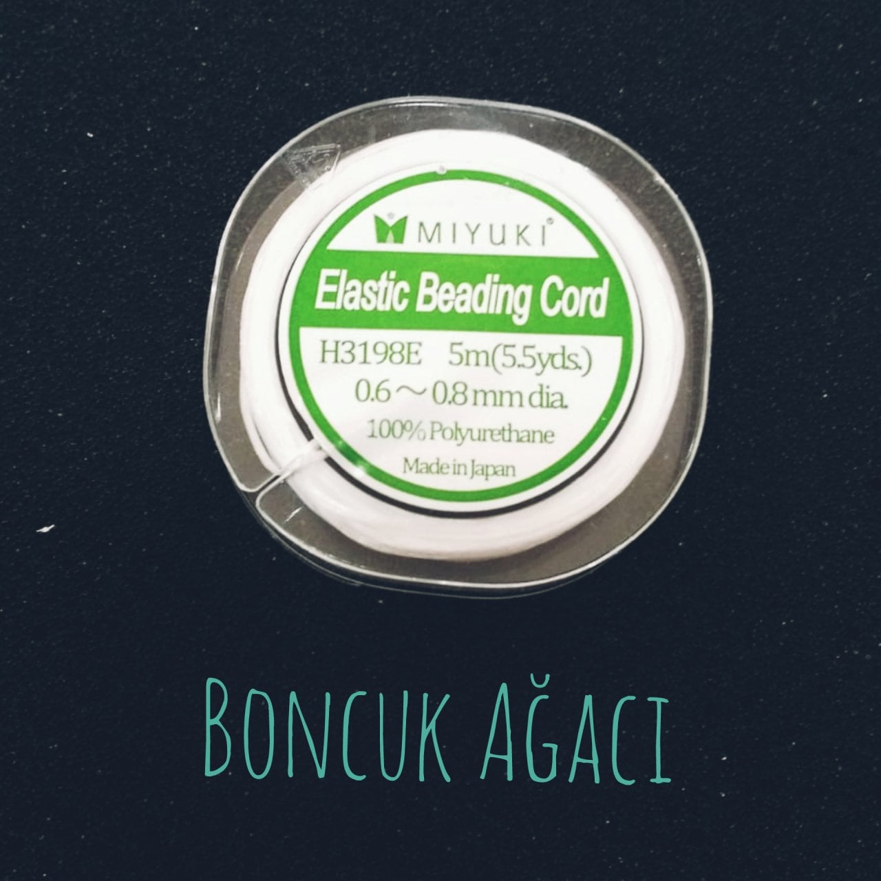 Miyuki Lastikli Boncuk İpi
