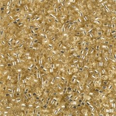 NO:296 Miyuki Delica Boncuk 11/0 DB1212 kristal açık altın