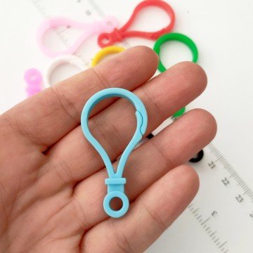 PKS-03 Karışık Renk Plastik Klips Büyük Boy