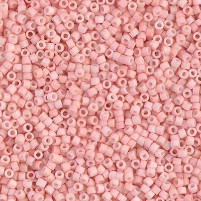 NO:167 Miyuki Delica , Miyuki Boncuk 11/0 DB1513 mat pembe