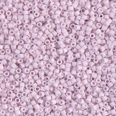 NO:315 Miyuki Delica , Miyuki Boncuk 11/0 DB1524 mat pudra pembe
