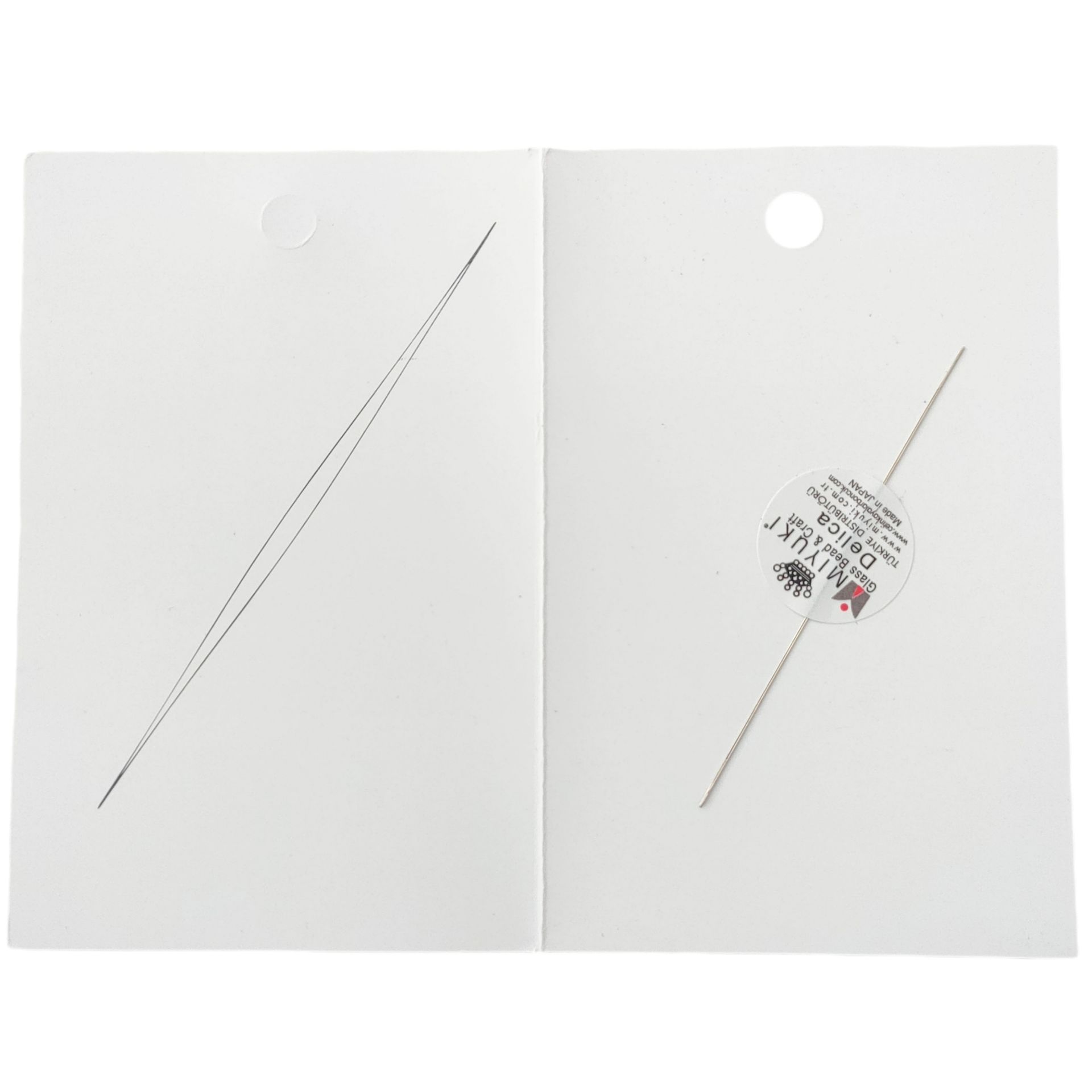 Karnıyarık İğne Miyuki Orjinal uzun  - 7.5 cm