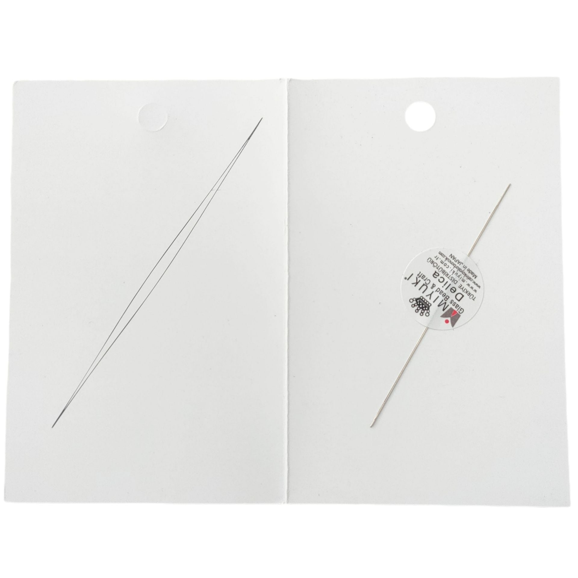 Karnıyarık İğne Miyuki Orjinal uzun  - 7.5 cm