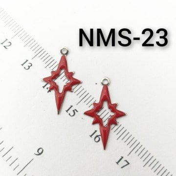 NMS-23 Nikel Kaplama Kırmızı Kırmızı Yıldız