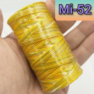 Mi-52 AAA Kalite Yerli Ebruli Mumlu İp 1 mm