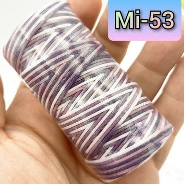 Mi-53 AAA Kalite Yerli Ebruli Mumlu İp 1 mm