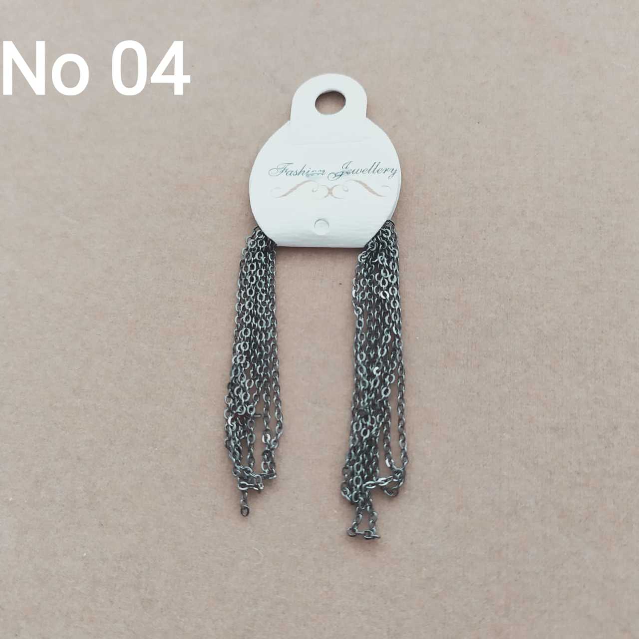 No : 004 Lak Kaplama Antrasit Renk Miyuki Zinciri