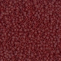 NO:216 Miyuki Delica , Miyuki Boncuk 11/0 DB1584 Mat Bordo