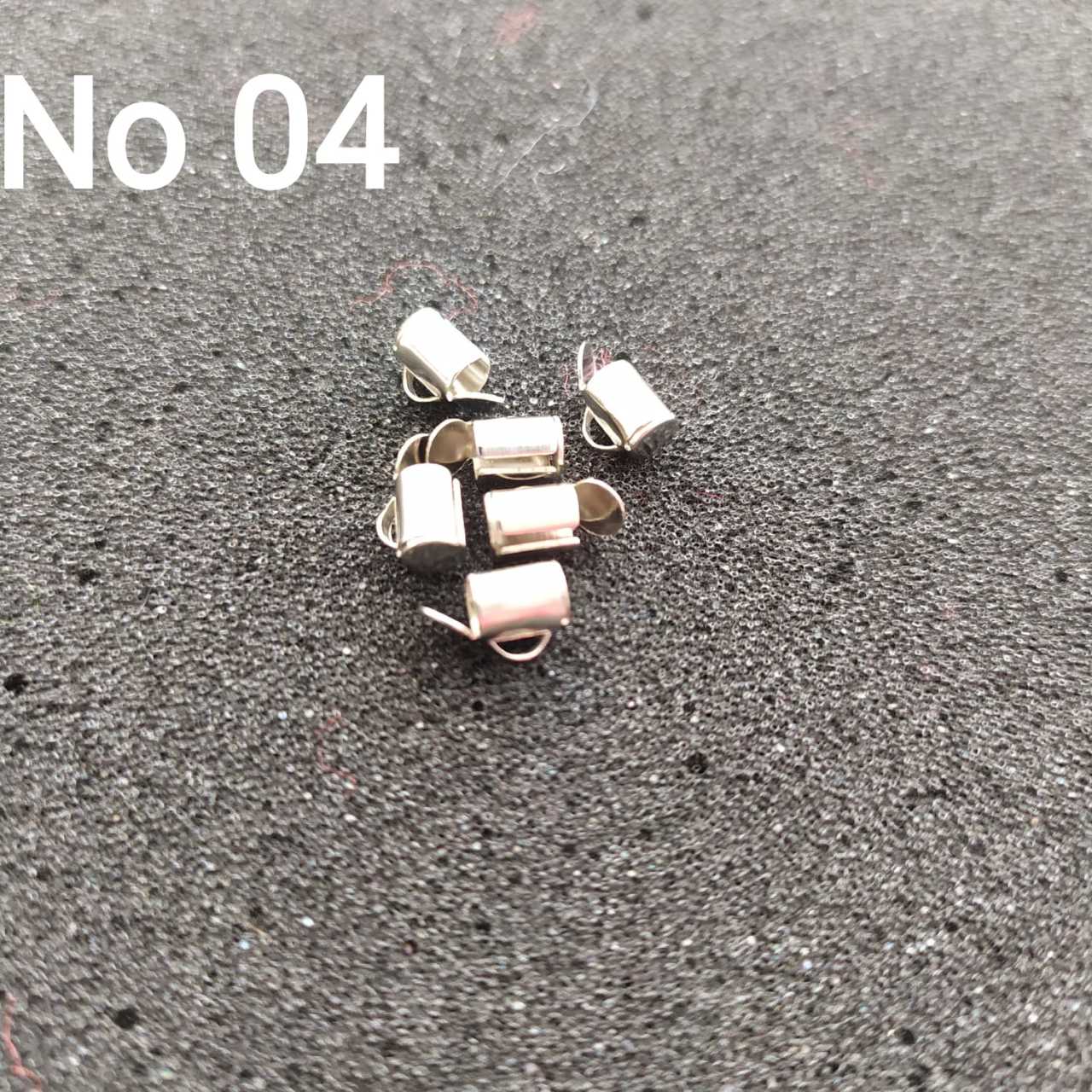 KRN-04 - 8 mm Korniş Kapama Gümüş Renk