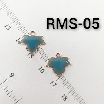 RMS-05 Rose Kaplama Turkuaz  Mineli Yaprak