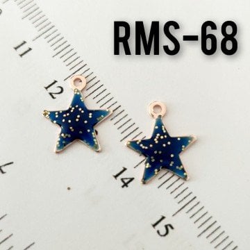 RMS-68 Rose Kaplama Simli Mineli Yıldız