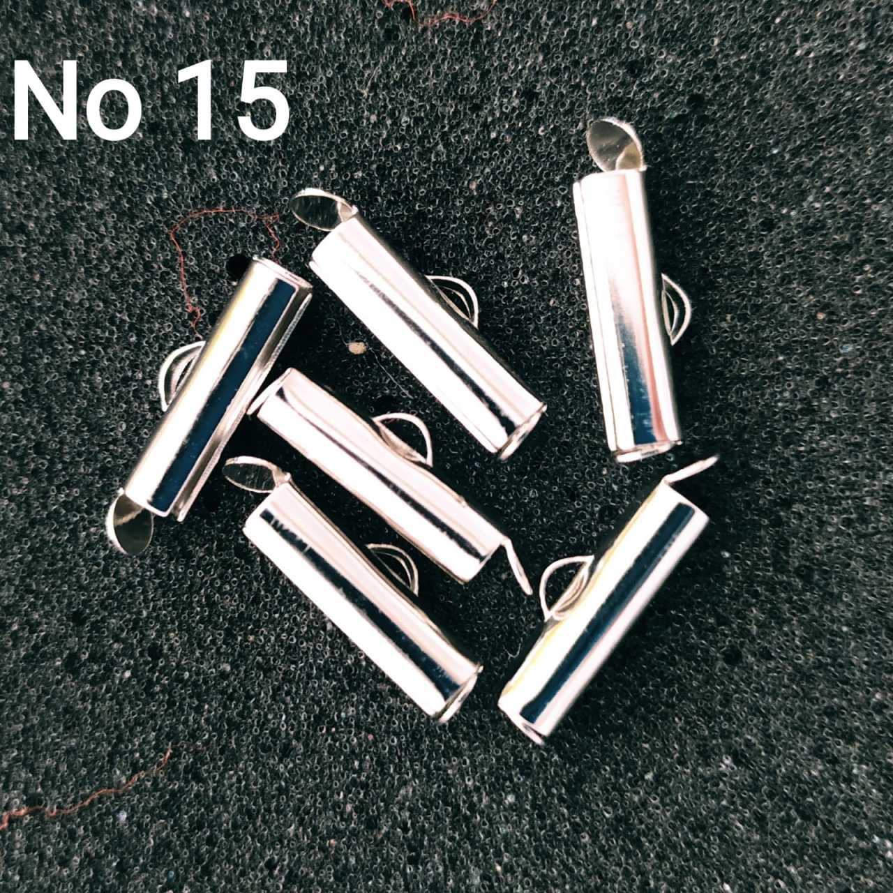 KRN-15 - 16 mm Korniş Kapama Gümüş Renk