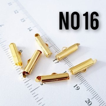KRN-16 - Altın Kaplama Korniş Kapama 16 mm