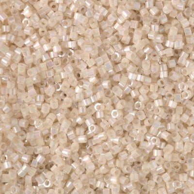 NO:309 Miyuki Delica , Miyuki Boncuk 11/0 DB1874 şeffaf krem