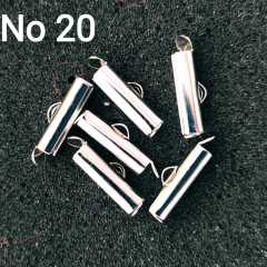 KRN-20 - 20 mm Korniş Kapama Gümüş Renk
