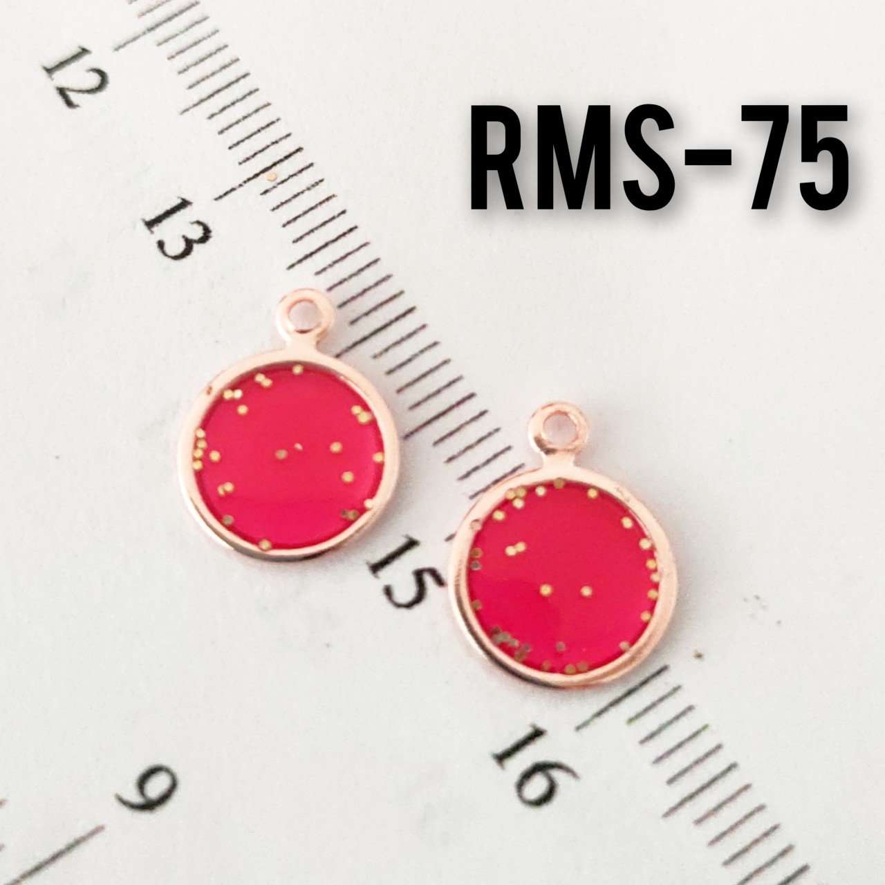 RMS-75 Rose Kaplama Simli Mineli Pul Sallantı