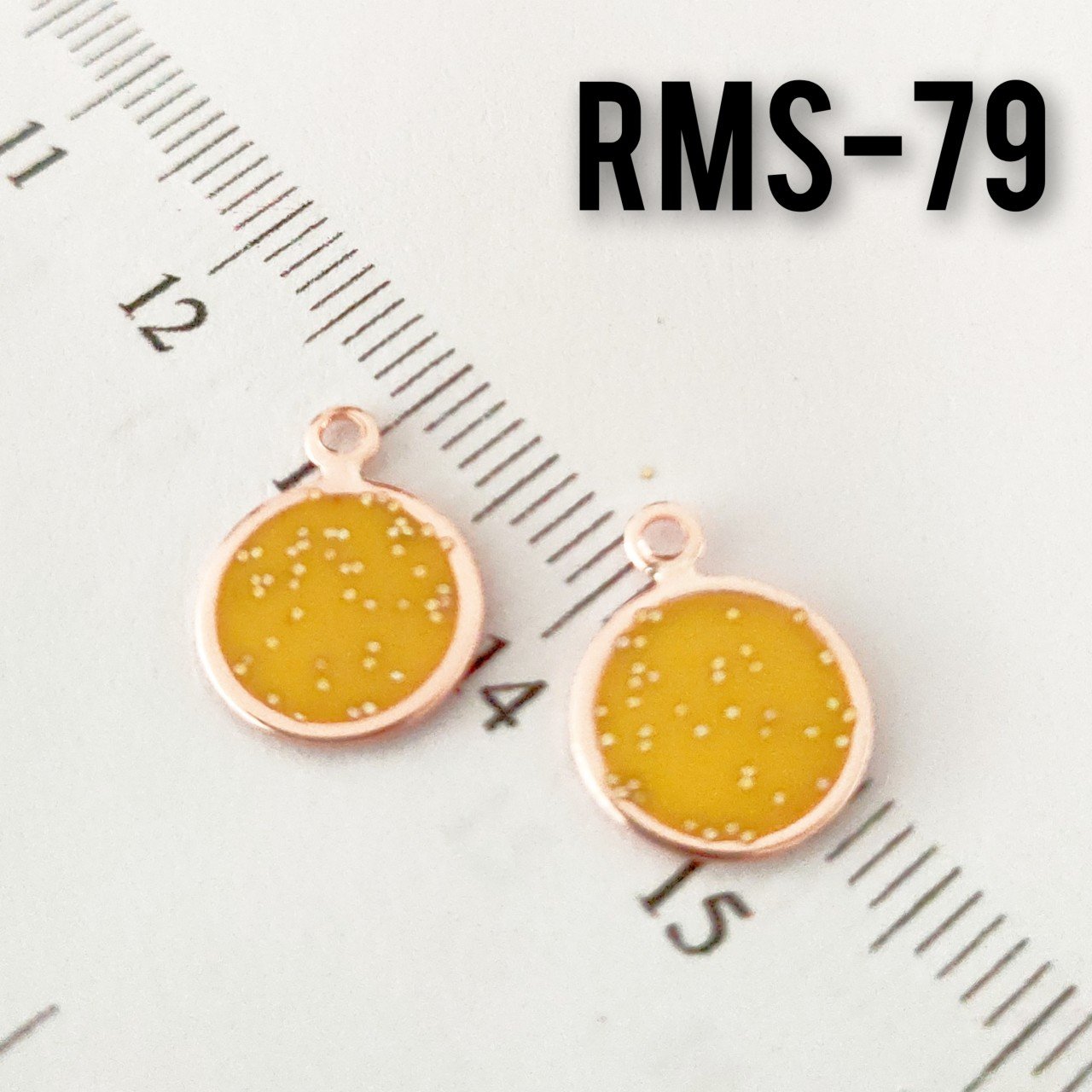 RMS-79 Rose Kaplama Simli Mineli Pul Sallantı