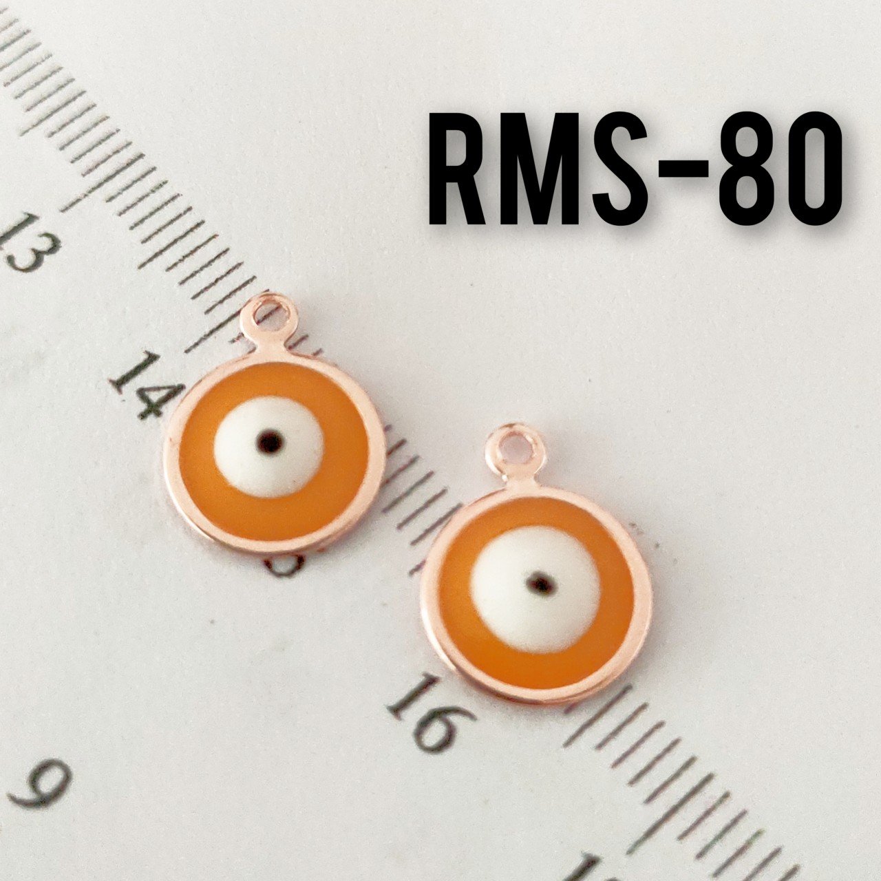 RMS-80 Rose Kaplama Gözlü Mineli Pul Sallantı