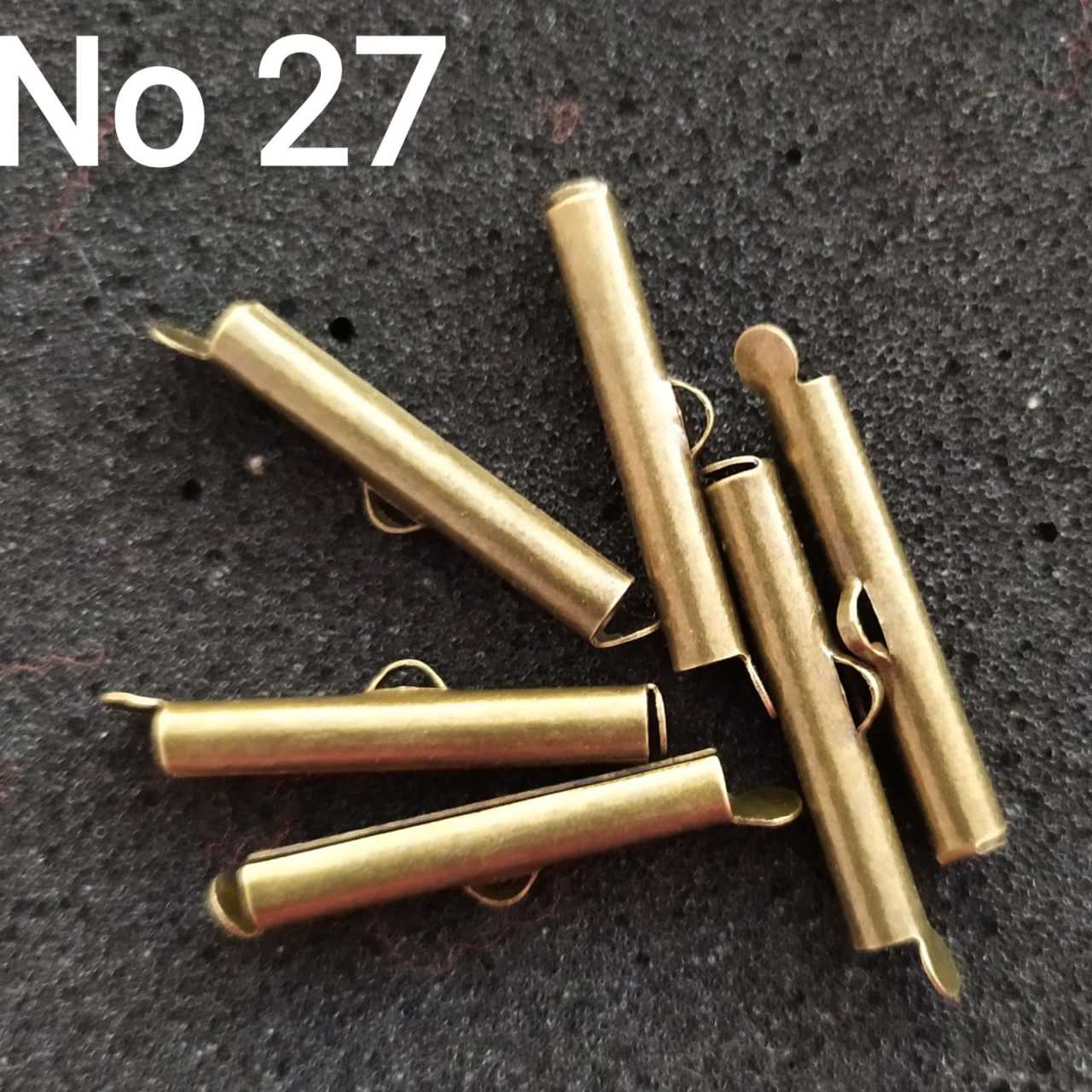KRN-27 - 25 mm Korniş Kapama Antik Yeşil Renk
