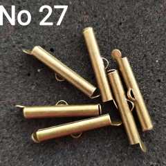 KRN-27 - 25 mm Korniş Kapama Antik Yeşil Renk