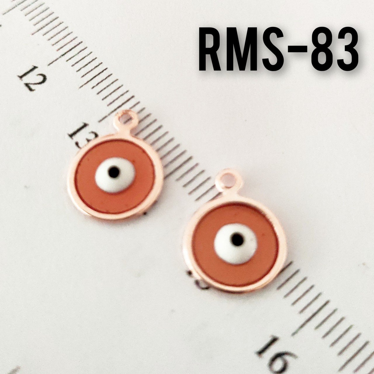 RMS-83 Rose Kaplama Gözlü Mineli Pul Sallantı
