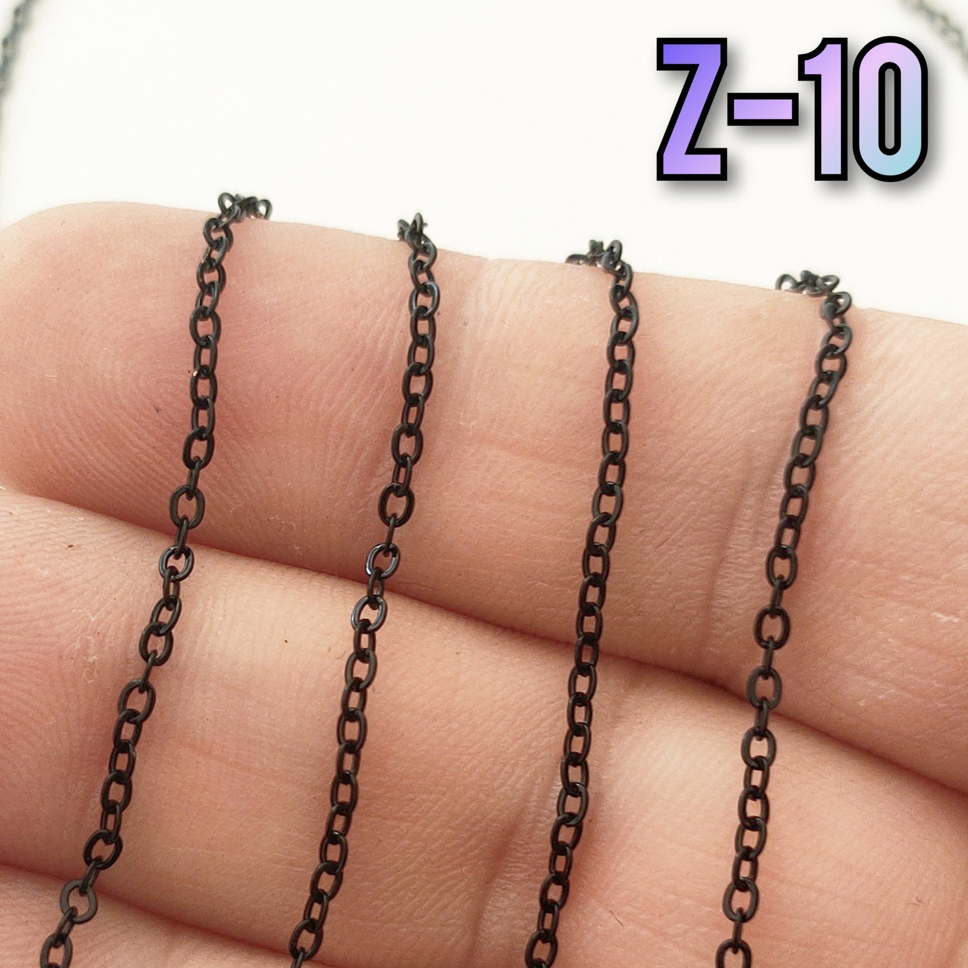 No : 010 Siyah Renk Miyuki Zinciri