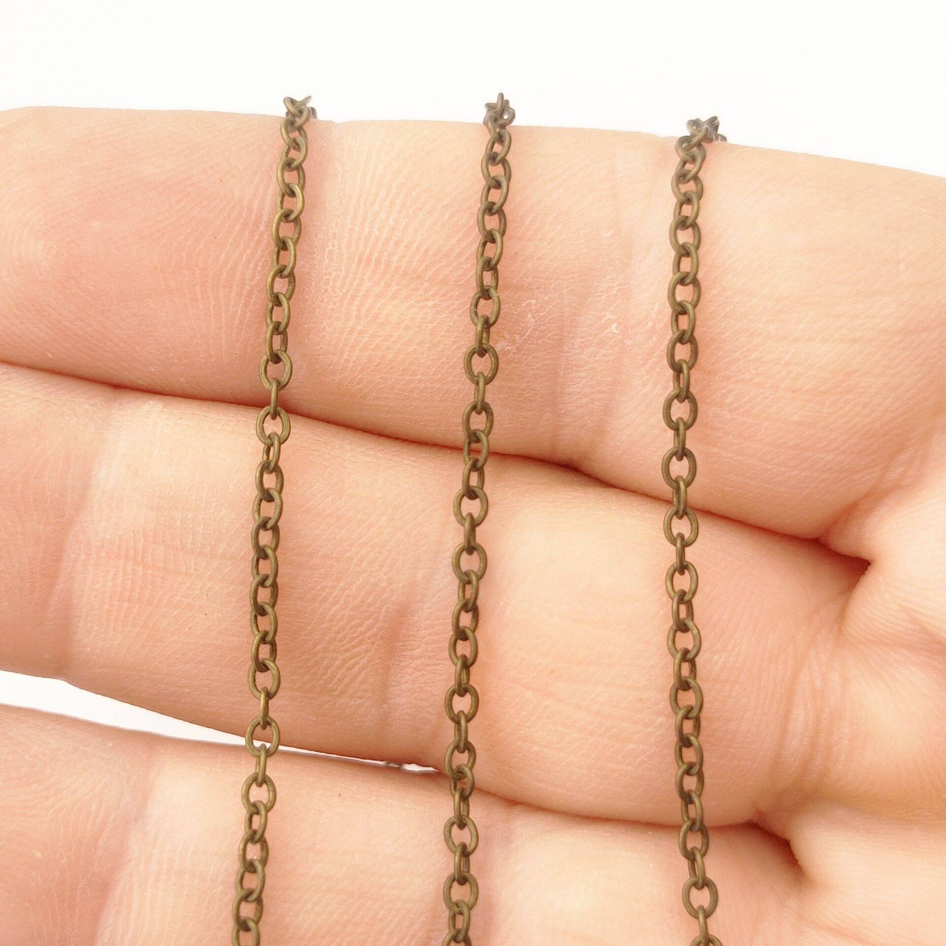 No : 018 Antik Renk Miyuki Zinciri