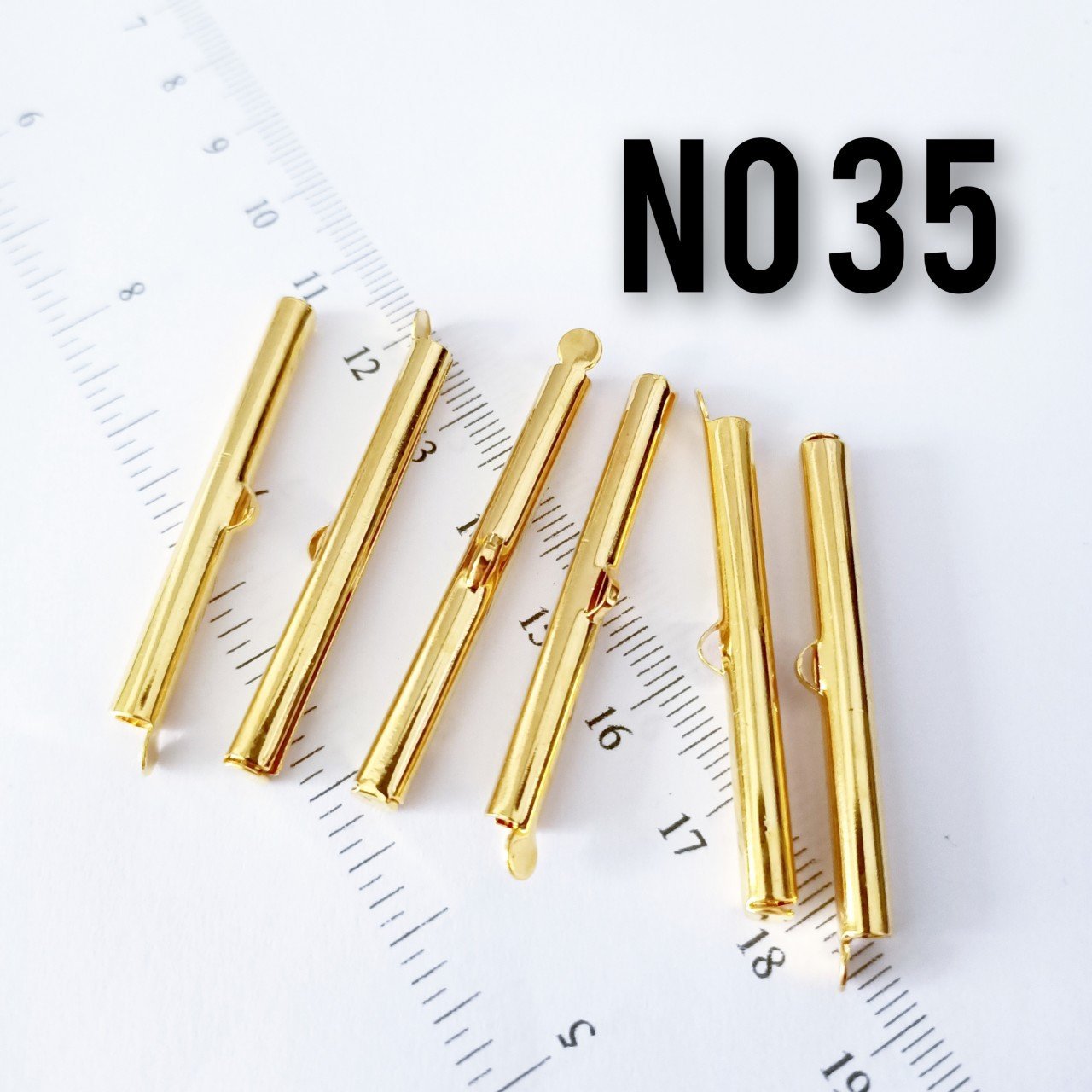 KRN-35 - Altın Kaplama Korniş Kapama 40 mm