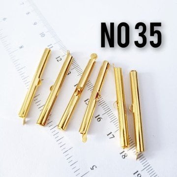 KRN-35 - Altın Kaplama Korniş Kapama 40 mm