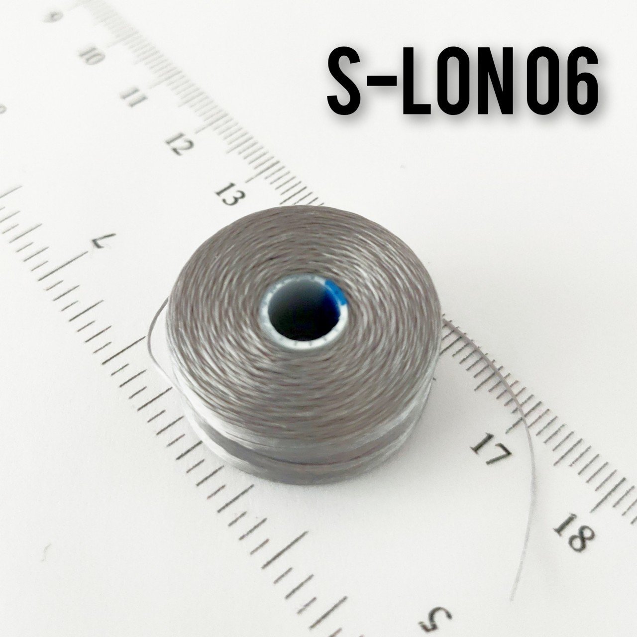 No-06 S-Lon Amerikan Boncuk İpi Gri 0.30 mm