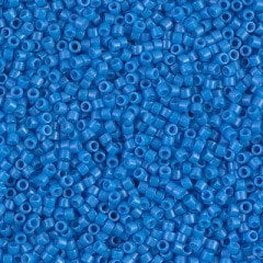 NO:252 Miyuki Delica , Miyuki Boncuk 11/0 DB2134 Opak Mavi