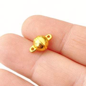 MKT-23 8 mm Altın Renk Top Mıknatıs