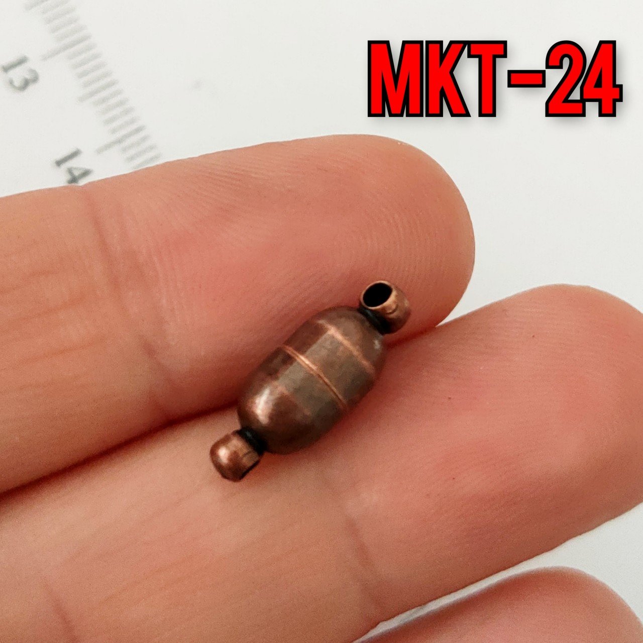 MKT-24 6 mm Bakır Renk Top Mıknatıs