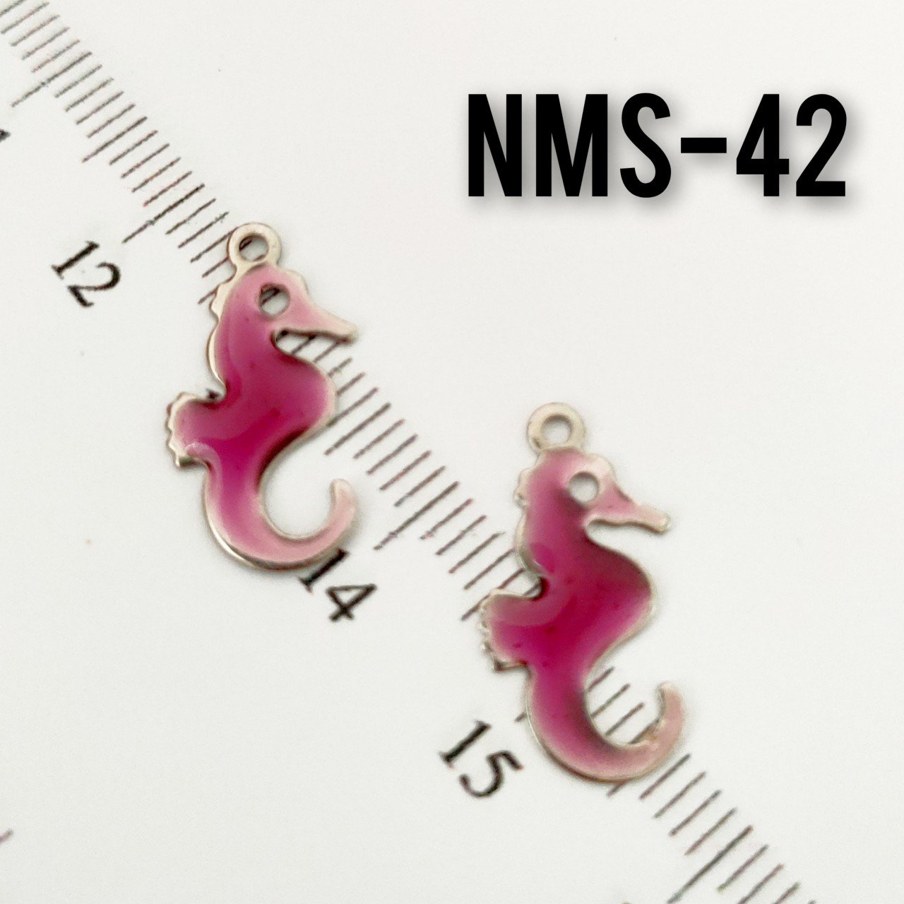 NMS-42 Nikel Kaplama Şeffaf Mor Mineli Deniz Atı