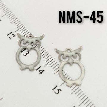 NMS-45 Nikel Kaplama Beyaz Mineli Baykuş