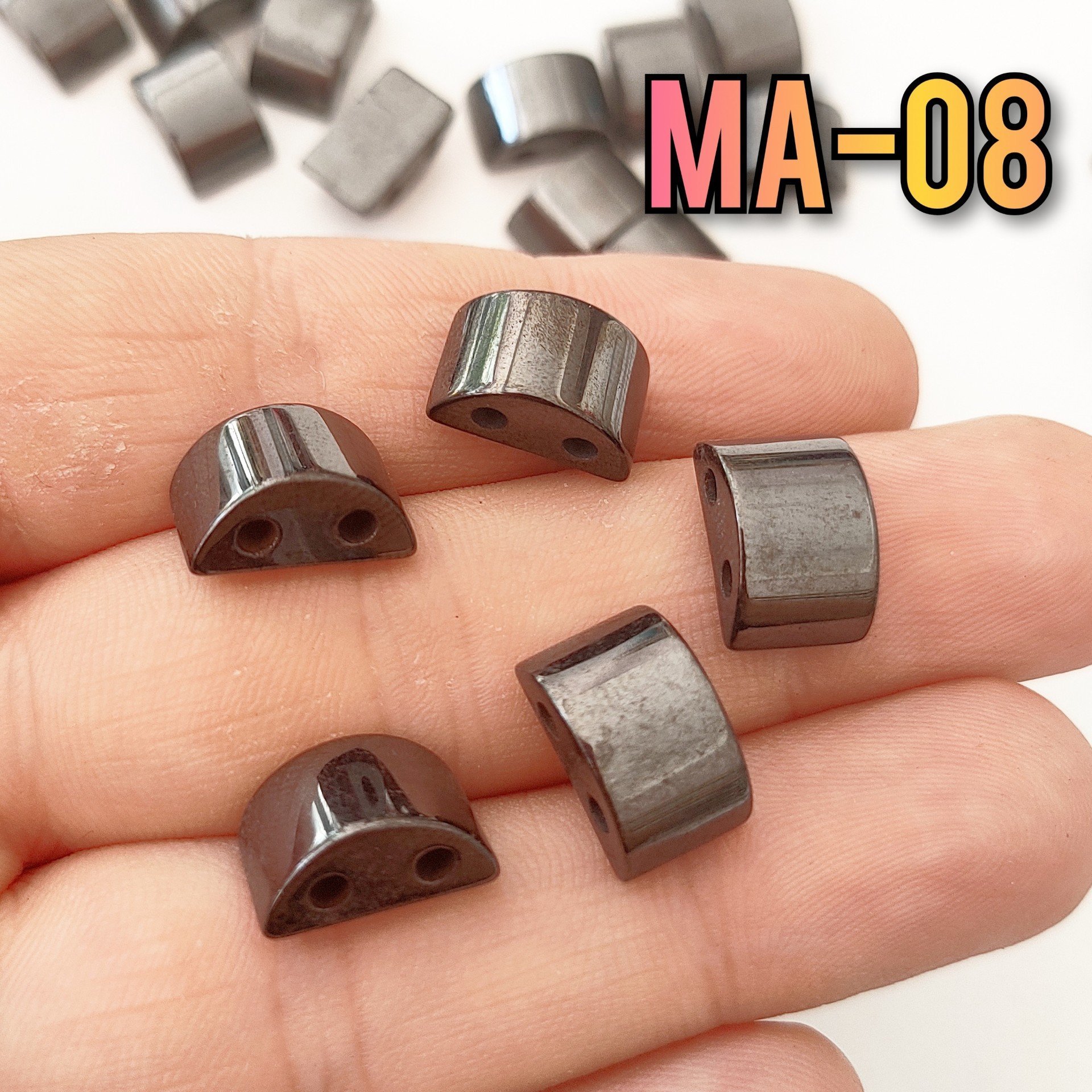 MA-08 Hematit Tragerperlen Miyuki Sarma Ara Aparat