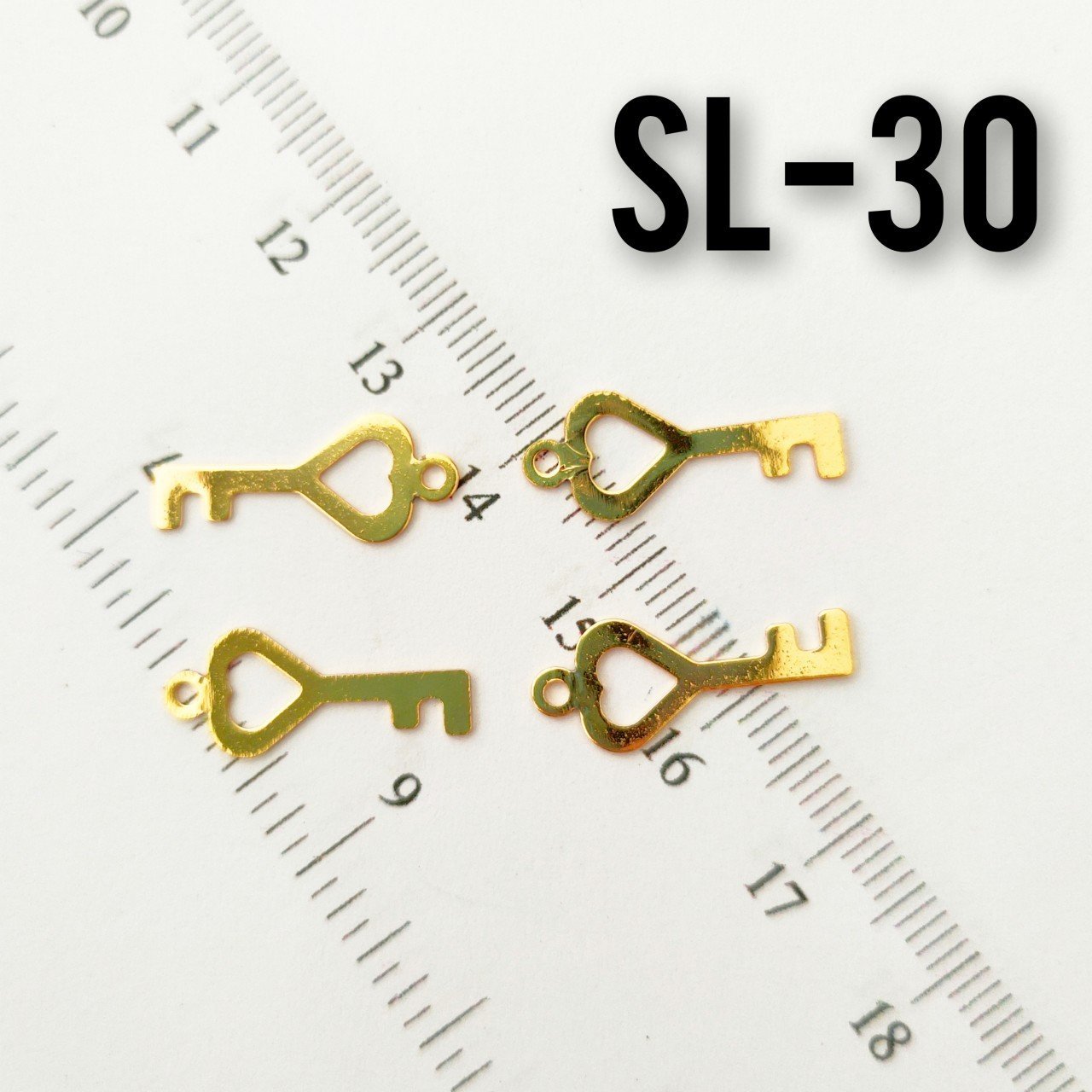 SL-30 Altın Kaplama Anahtar Sallantı