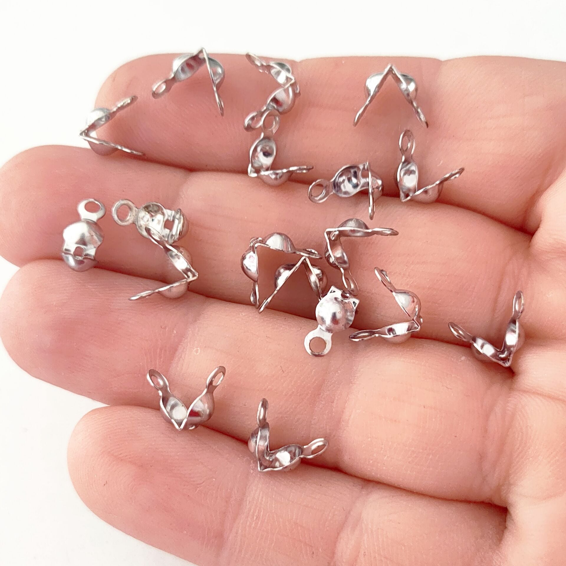 No: 14 Rodyum Kaplama Düğüm Kapama 4.5 mm