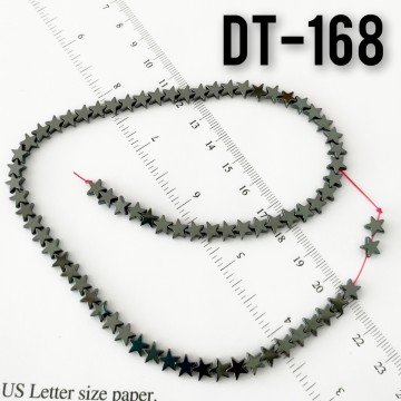 DT-168 Orjinal Renk Yıldız Hematit 6 mm