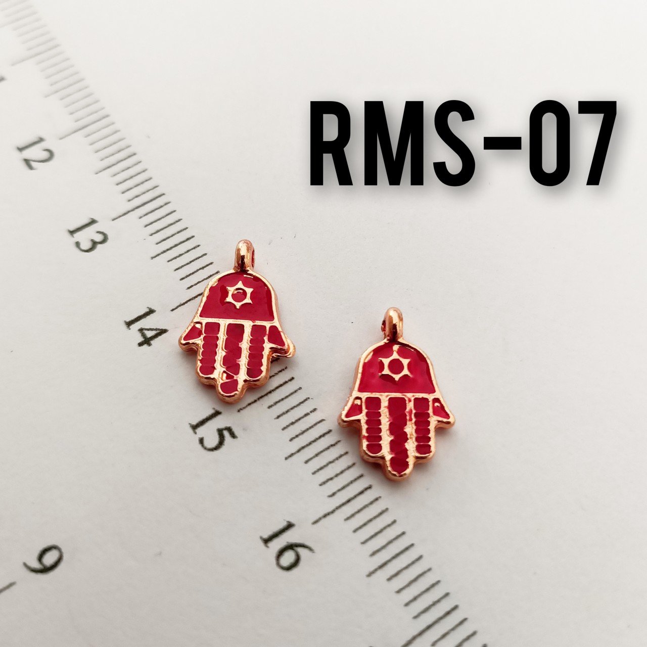RMS-07 Rose Kaplama Kırmızı Mineli Fatmana Eli