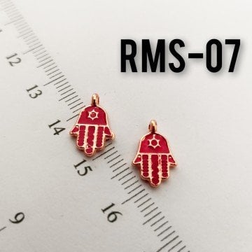 RMS-07 Rose Kaplama Kırmızı Mineli Fatmana Eli