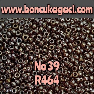 Miyuki Kum Boncuk , Miyuki Round Boncuk 15/0 No:39 Hareli Parlak Antrasit 5 gr