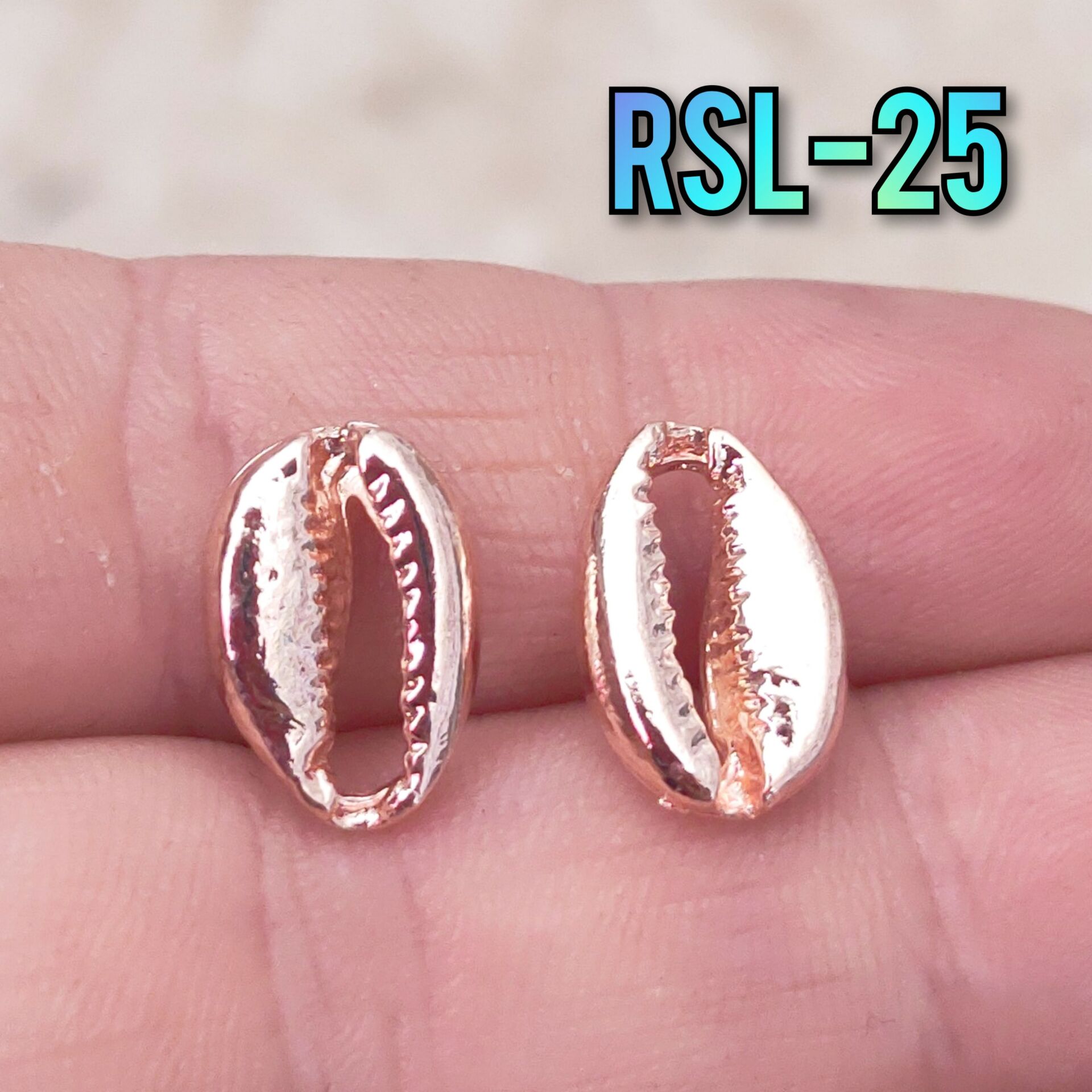 RSL-25 Rose Kaplama Küçük Deve Dişi Midye